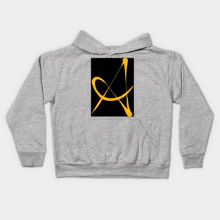 Letter A Kids Hoodie